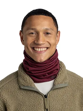 BUFF | Scaldacollo multifunzione Midweight Merino | dunkelrot